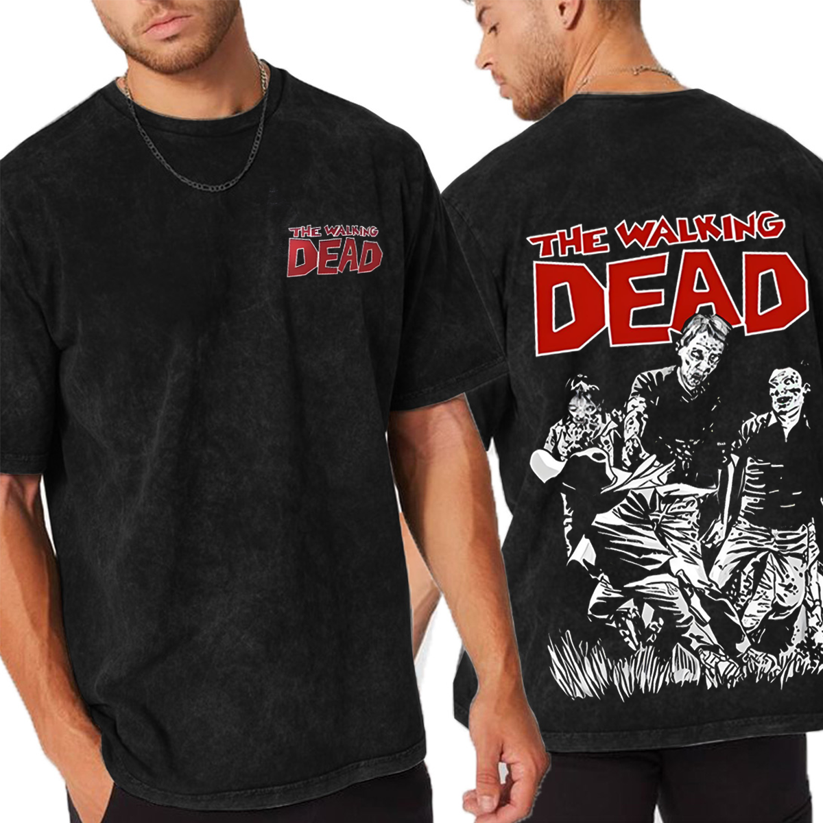The Walking Dead Vintage Washed T-shirt/Crewneck/Hoodie