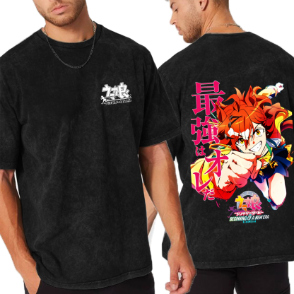Umamusume Pretty Derby Vintage Washed T-shirt/Crewneck/Hoodie