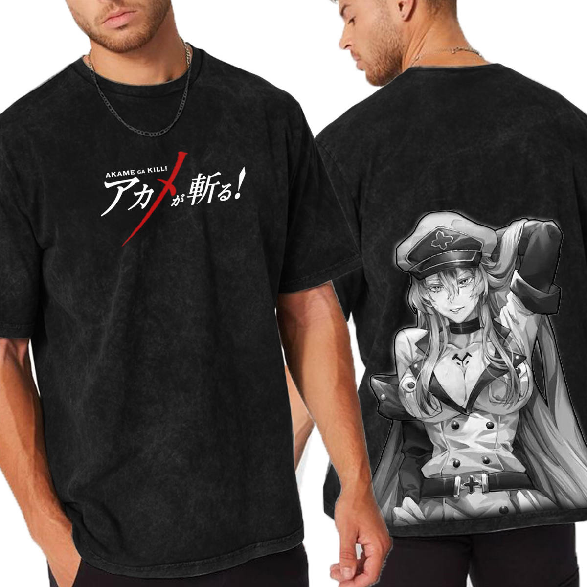 Akame ga Kill! Vintage Washed T-shirt/Crewneck/Hoodie
