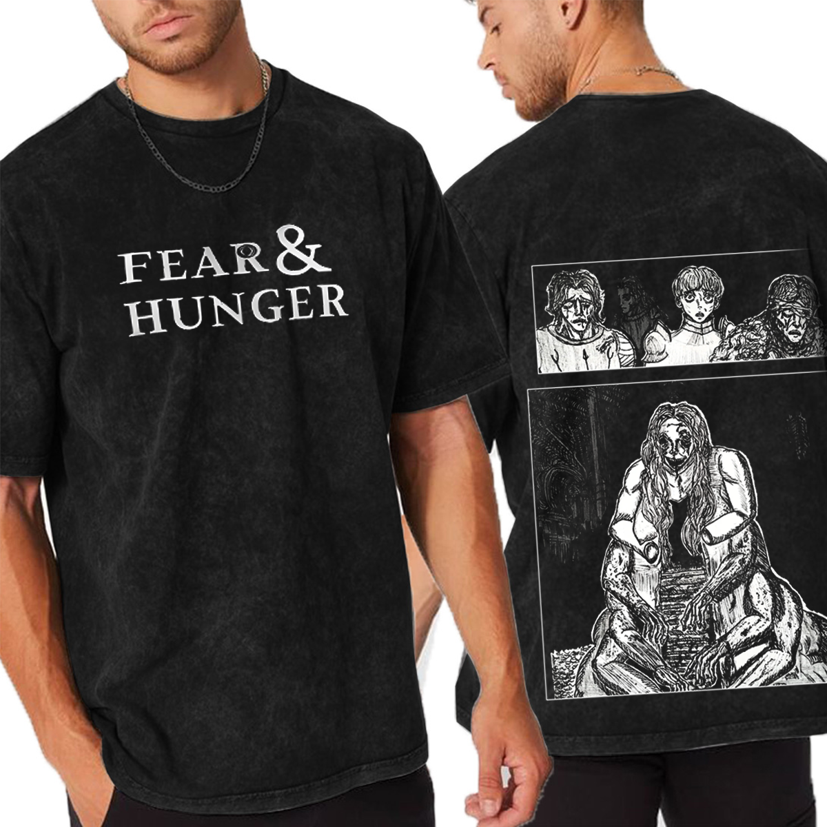 Fear & Hunger Vintage Washed T-shirt/Crewneck/Hoodie