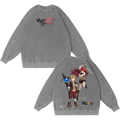 Jobless Reincarnation Vintage Makima T-shirt/Crewneck/Hoodie