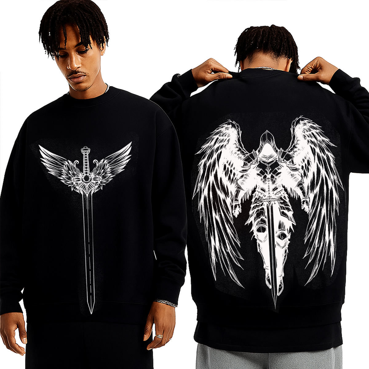 Arcangel Saint Michael Vintage Washed T-shirt/Crewneck/Hoodie