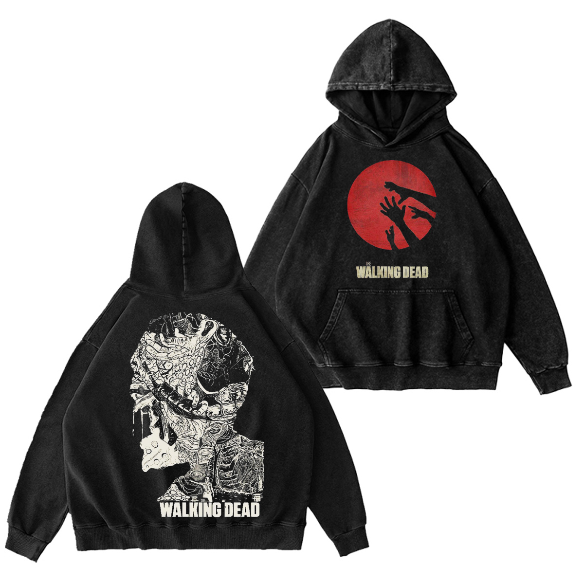 The Walking Dead Vintage Washed T-shirt/Crewneck/Hoodie