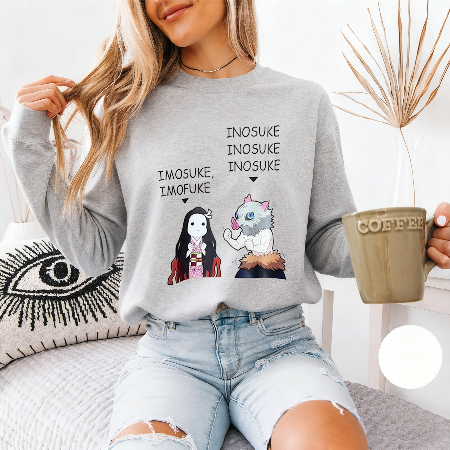 Funny Demon Slayer Unisex Shirt/Crewneck/Hoodie