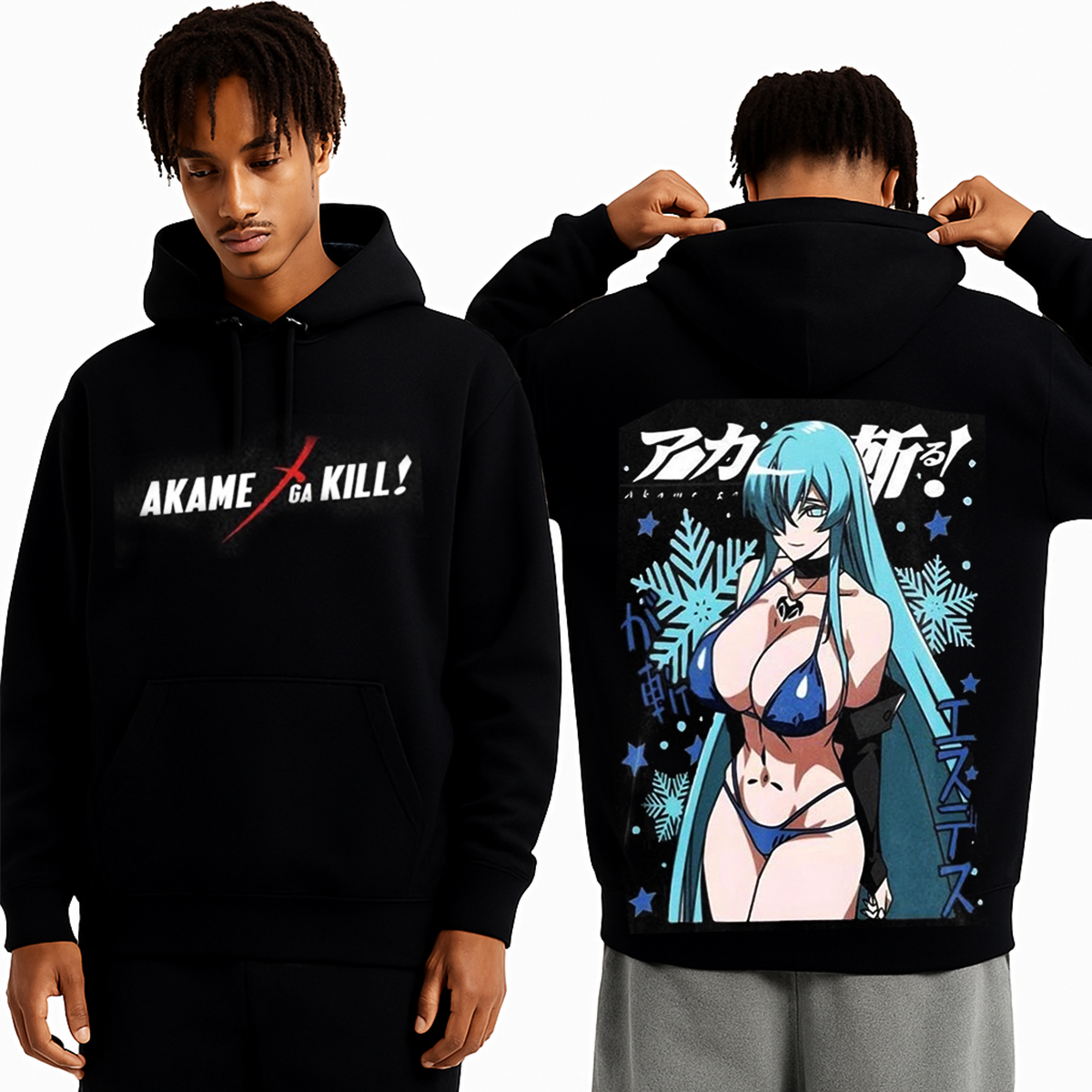 AKAME GA KILL Esdeath Oversized Unisex T-shirt/Crewneck/Hoodie