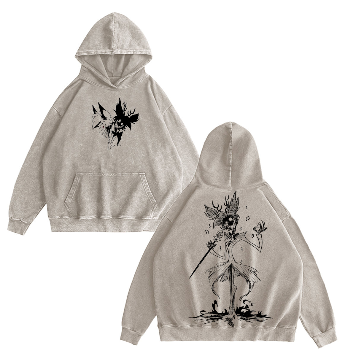 Hazbin Hotel Alastor Oversized T-shirt/Crewneck/Hoodie