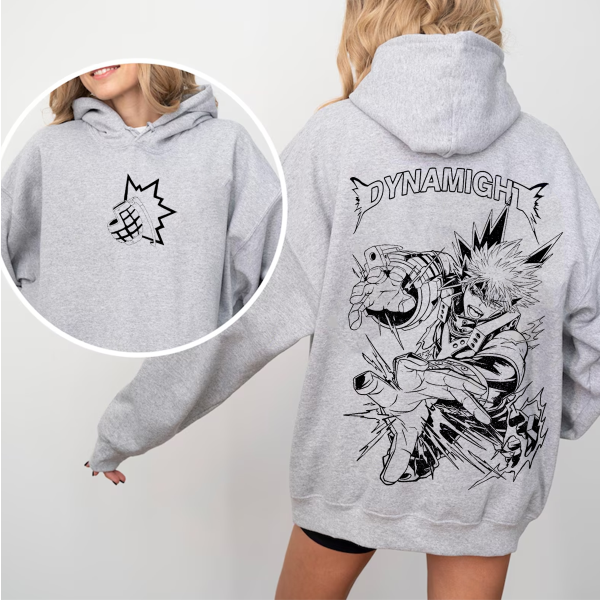 My Hero Academia Oversized T-shirt/Crewneck/Hoodie