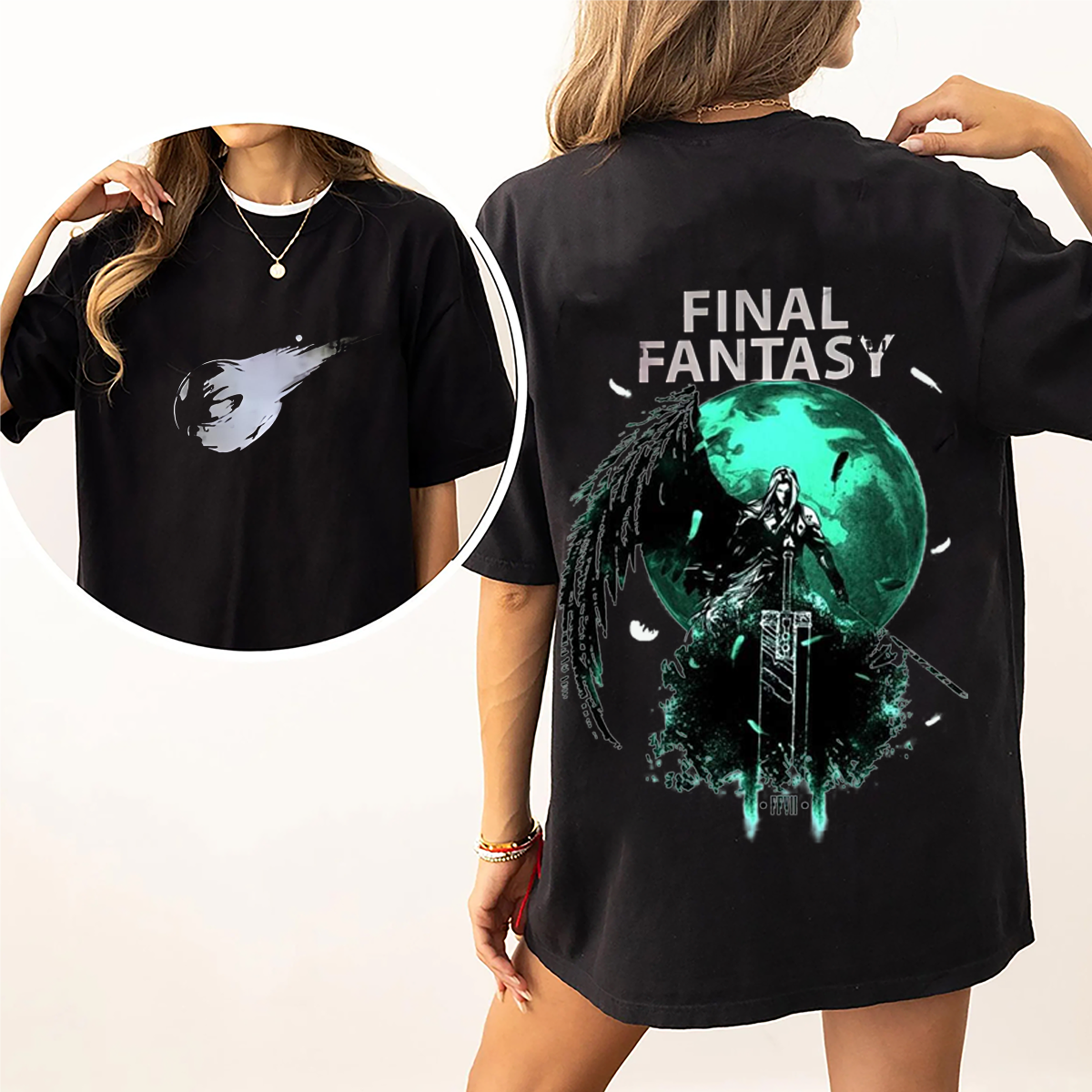 Final Fantasy VII Vintage Oversized T-shirt/Crewneck/Hoodie
