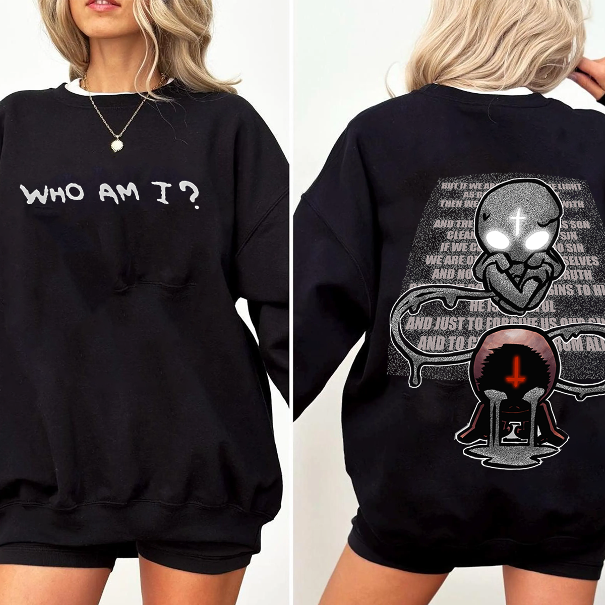 The Binding of Isaac: Rebirth Vintage Oversized T-shirt/Crewneck/Hoodie