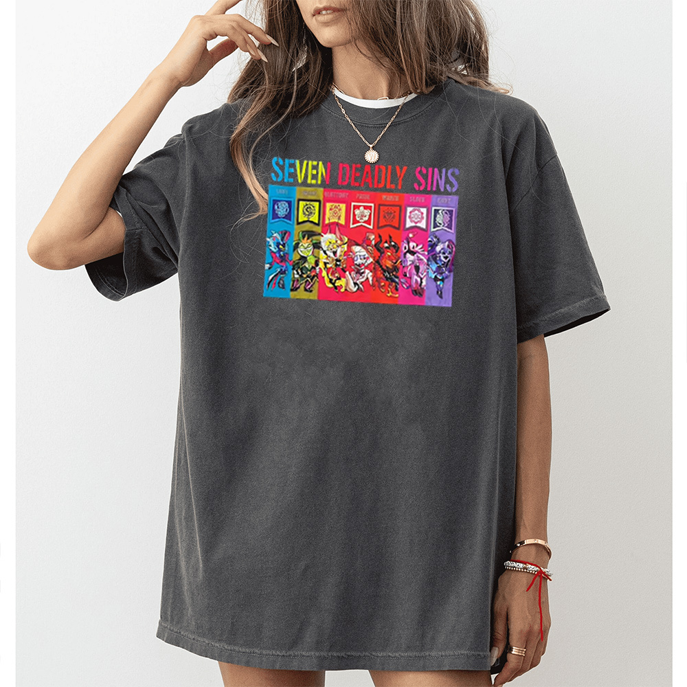 Seven Deadly Sins Vintage Oversized T-shirt/Crewneck/Hoodie