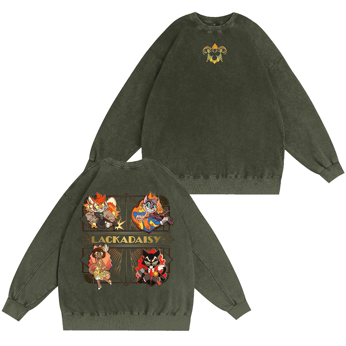 Lackadaisy Oversized T-shirt/Crewneck/Hoodie