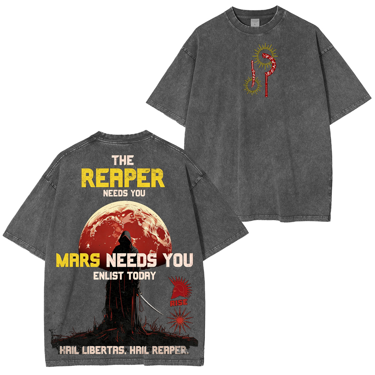 Red Rising Oversized T-shirt/Crewneck/Hoodie