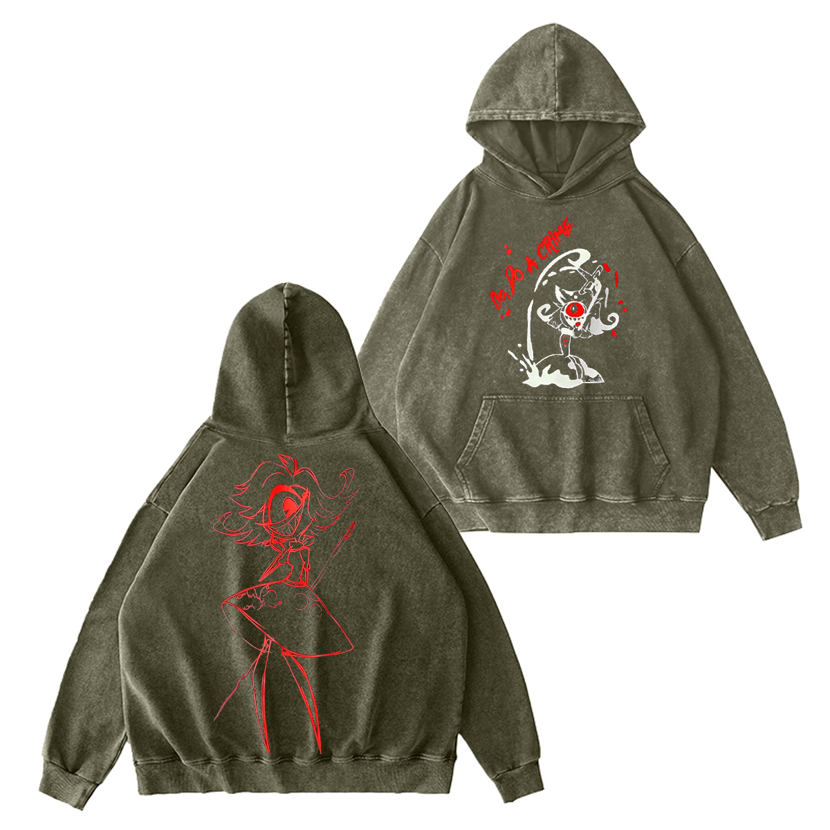 Hazbin Hotel Oversized T-shirt/Crewneck/Hoodie
