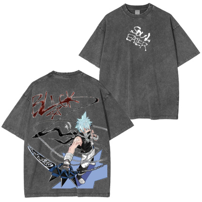 Soul Eate Black Star Oversized T-shirt/Crewneck/Hoodie