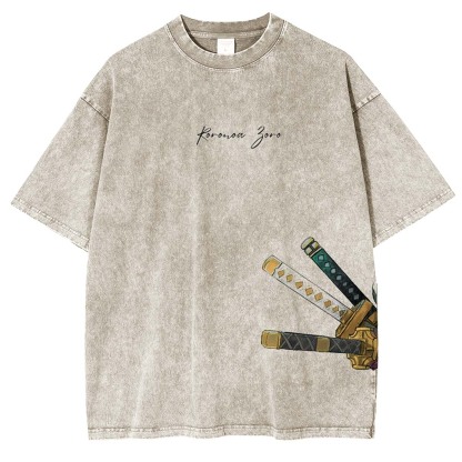 One Piece Roronoa Zoro Anime T-Shirt