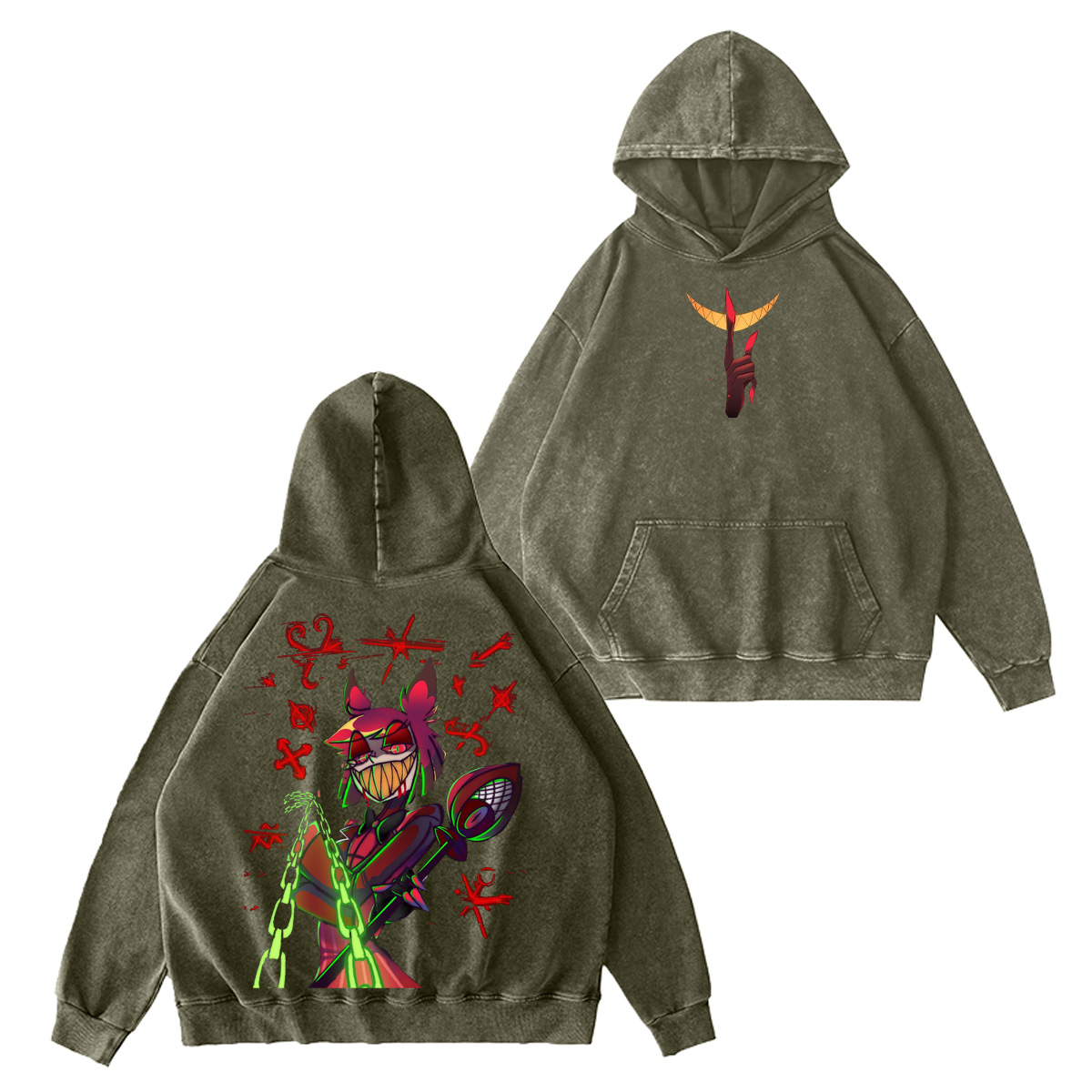 Alastor Hazbin Hotel Oversized T-shirt/Crewneck/Hoodie
