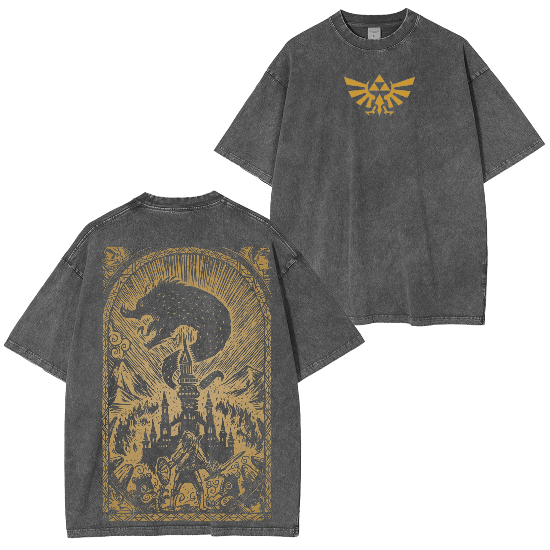 Rise of Hyrule Golden drip for the chosen hero T-Shirt