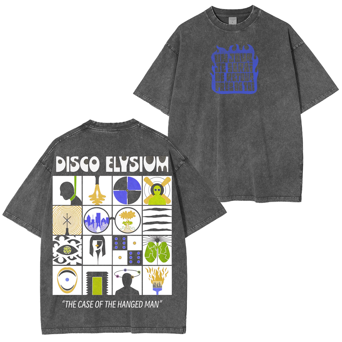 Disco Elysium Oversized T-shirt/Crewneck/Hoodie