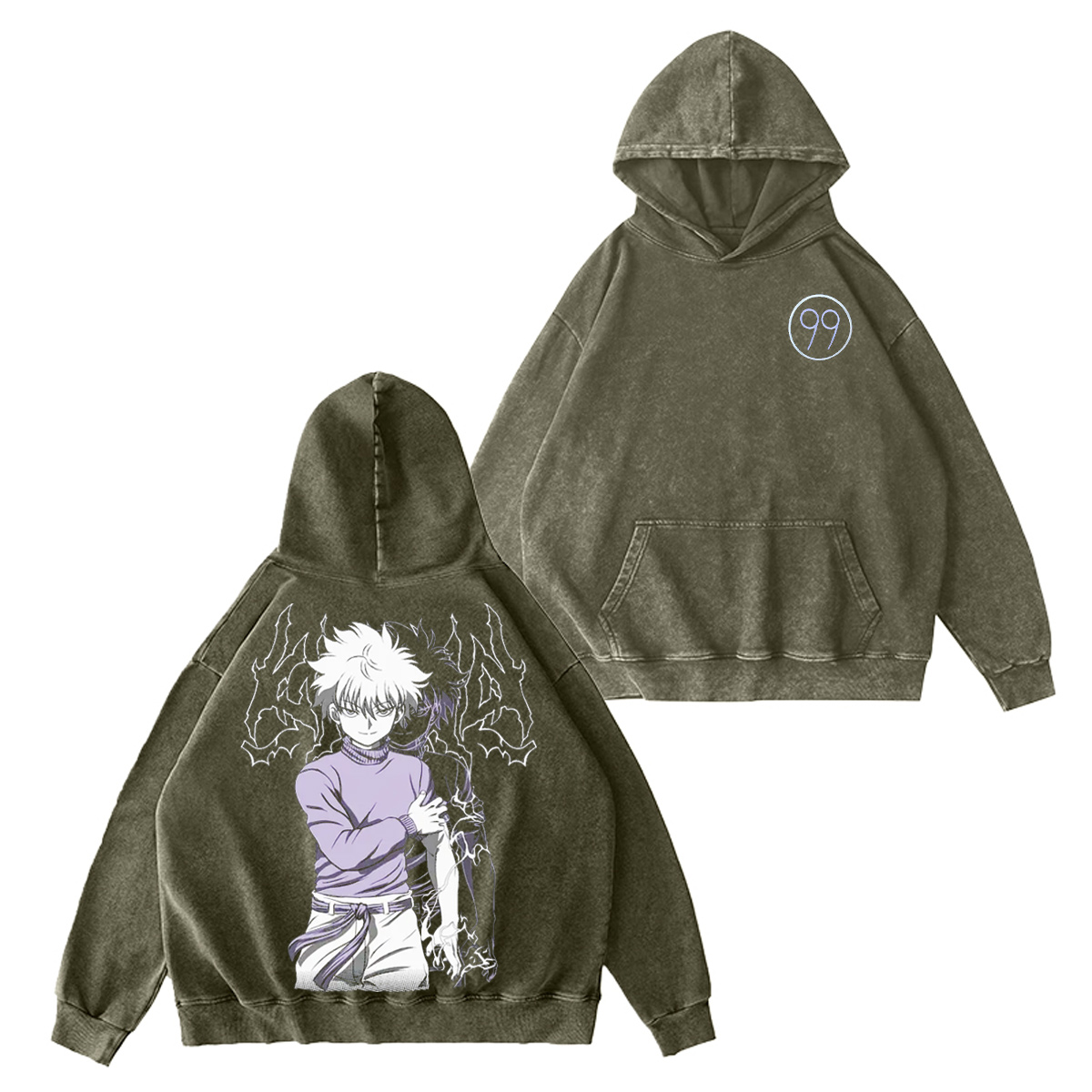 Killua Zoldyck Hunter x Hunter Oversized T-shirt/Crewneck/Hoodie