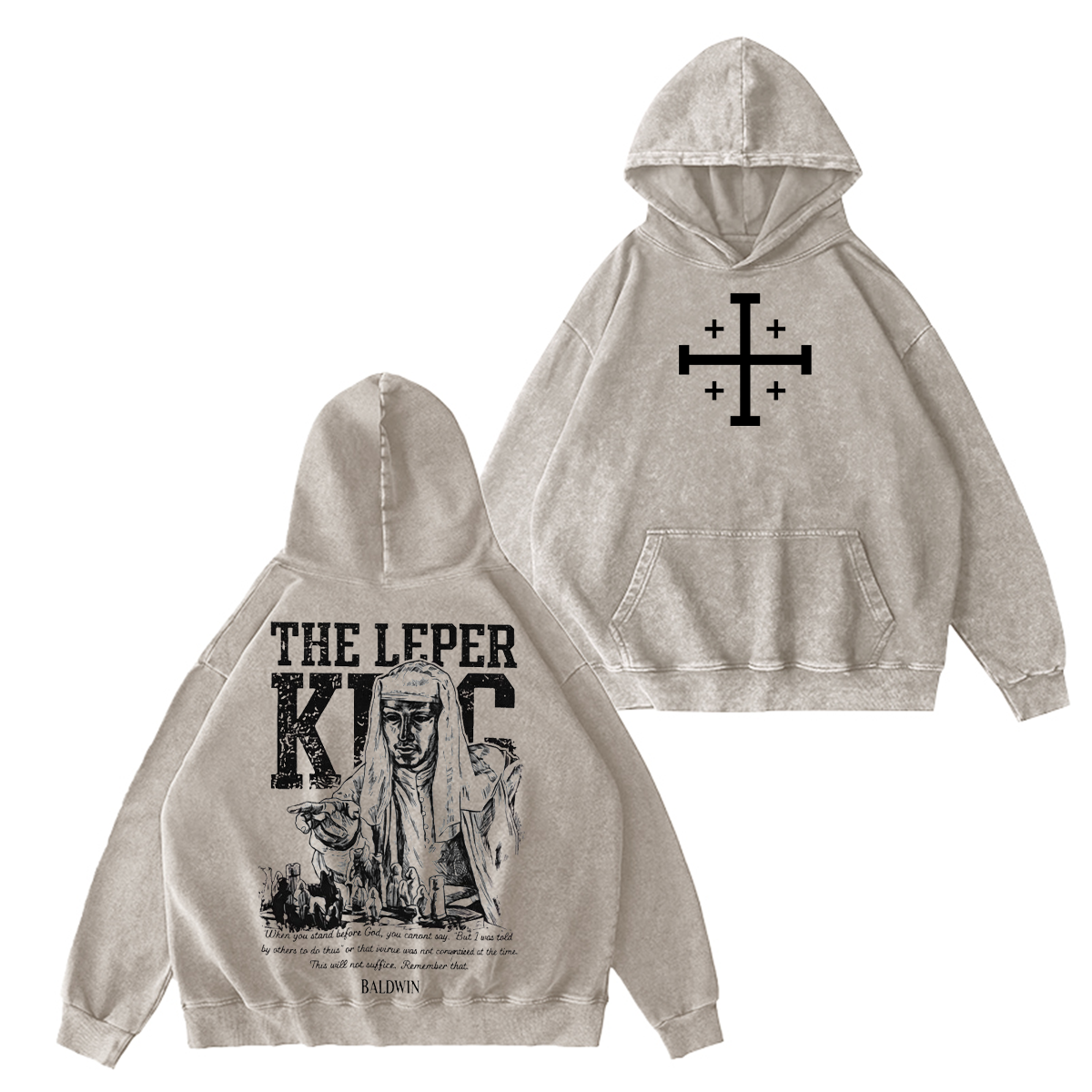 King Baldwin IV Oversized T-shirt/Crewneck/Hoodie