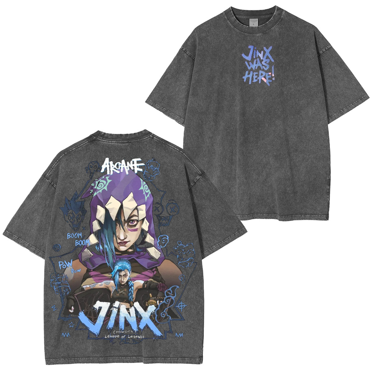 Jinx Was Here Oversized T-shirt/Crewneck/Hoodie