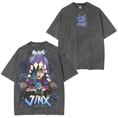 Jinx Was Here Oversized T-shirt/Crewneck/Hoodie