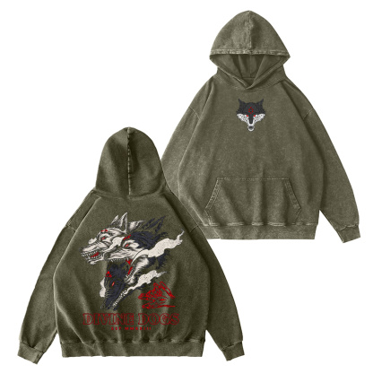 Divine Dogs Jujutsu Kaisen Oversized T-shirt/Crewneck/Hoodie
