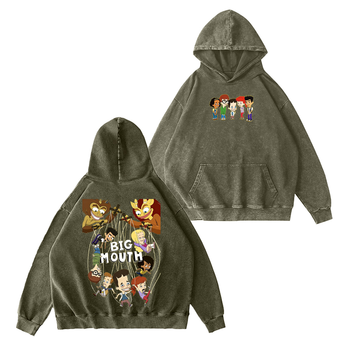 Big Mouth Oversized T-shirt/Crewneck/Hoodie