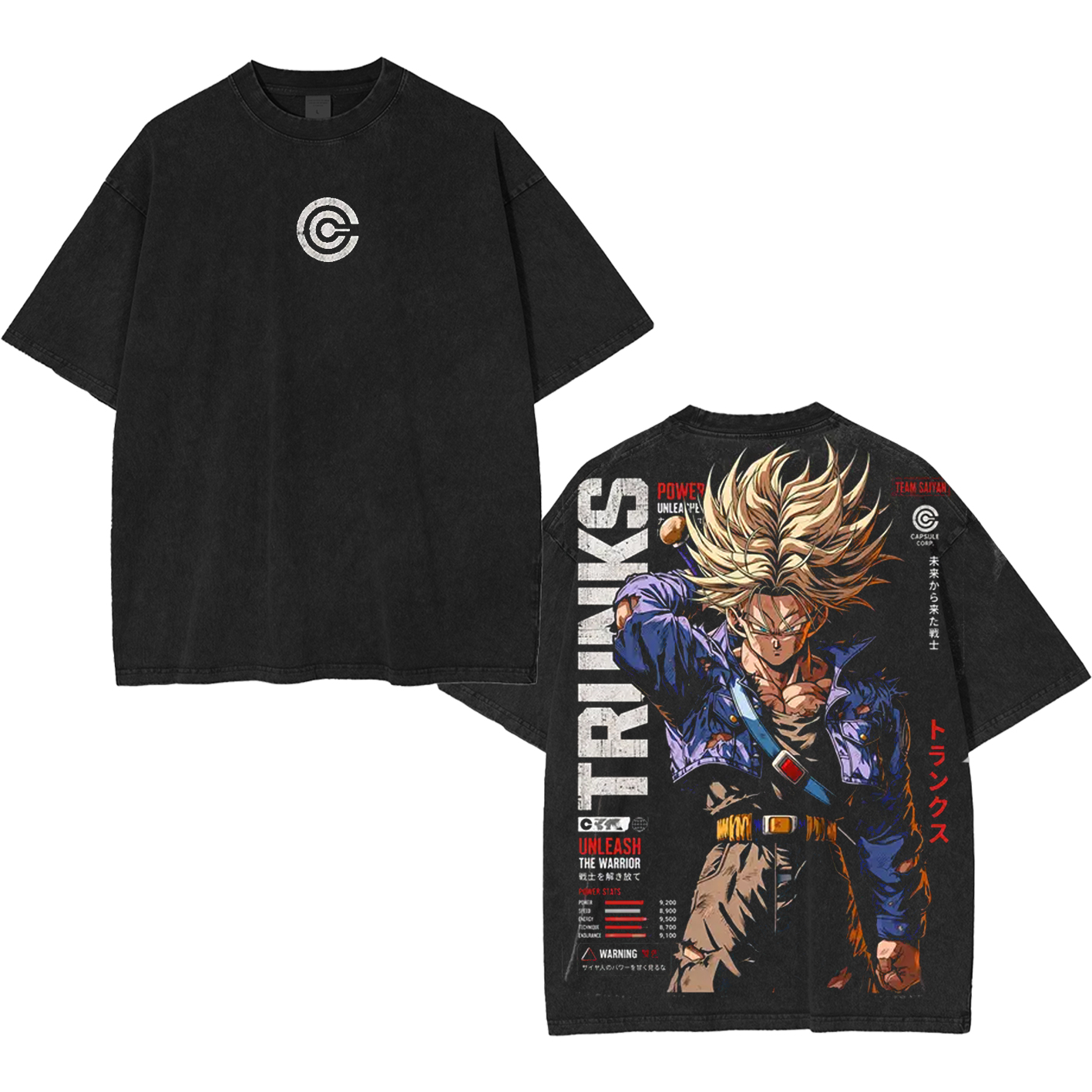 Trunks Vintage Unisex  Washed T-Shirt
