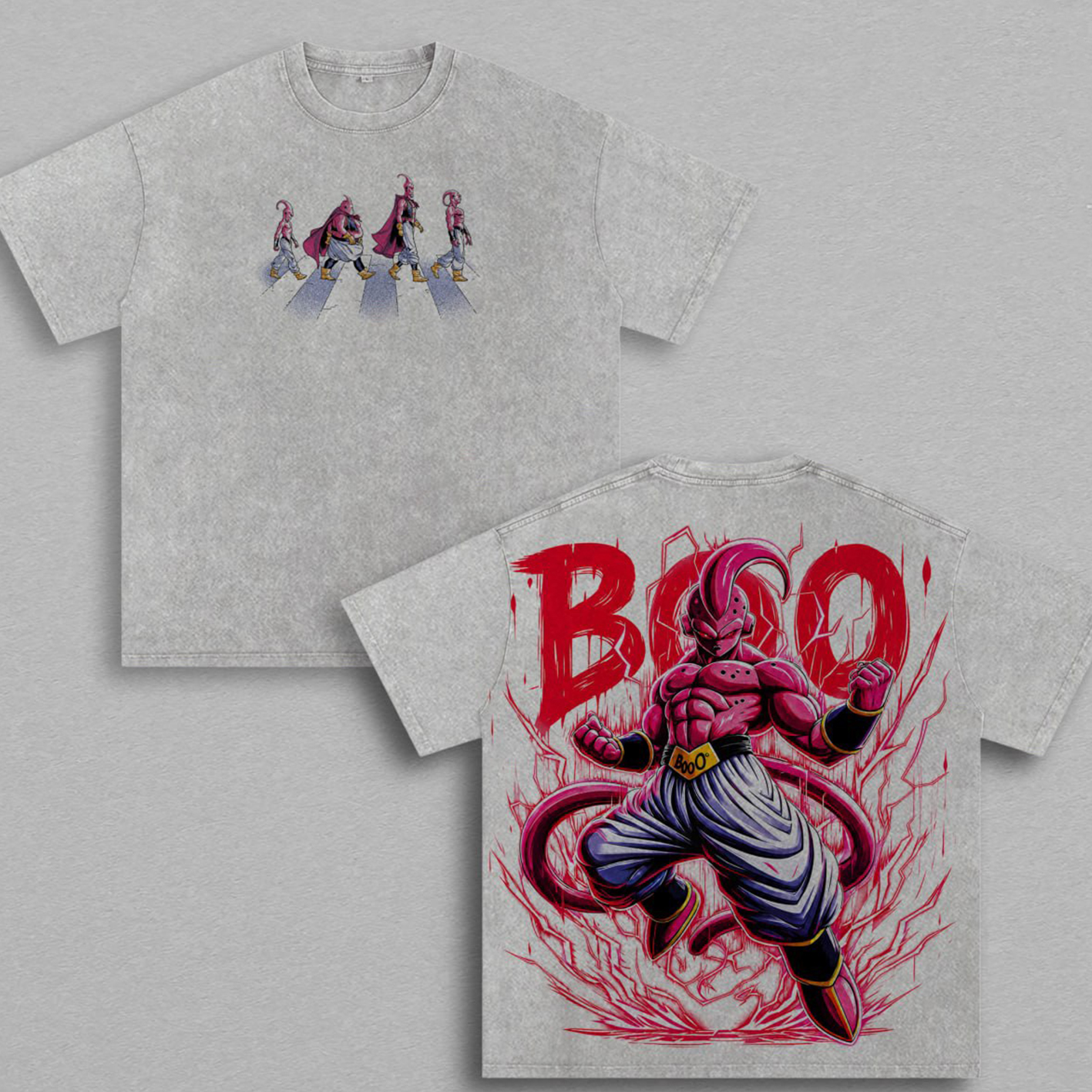Haaland Super Buu Dragon Ball Z Washed T-shirt/Crewneck/Hoodie