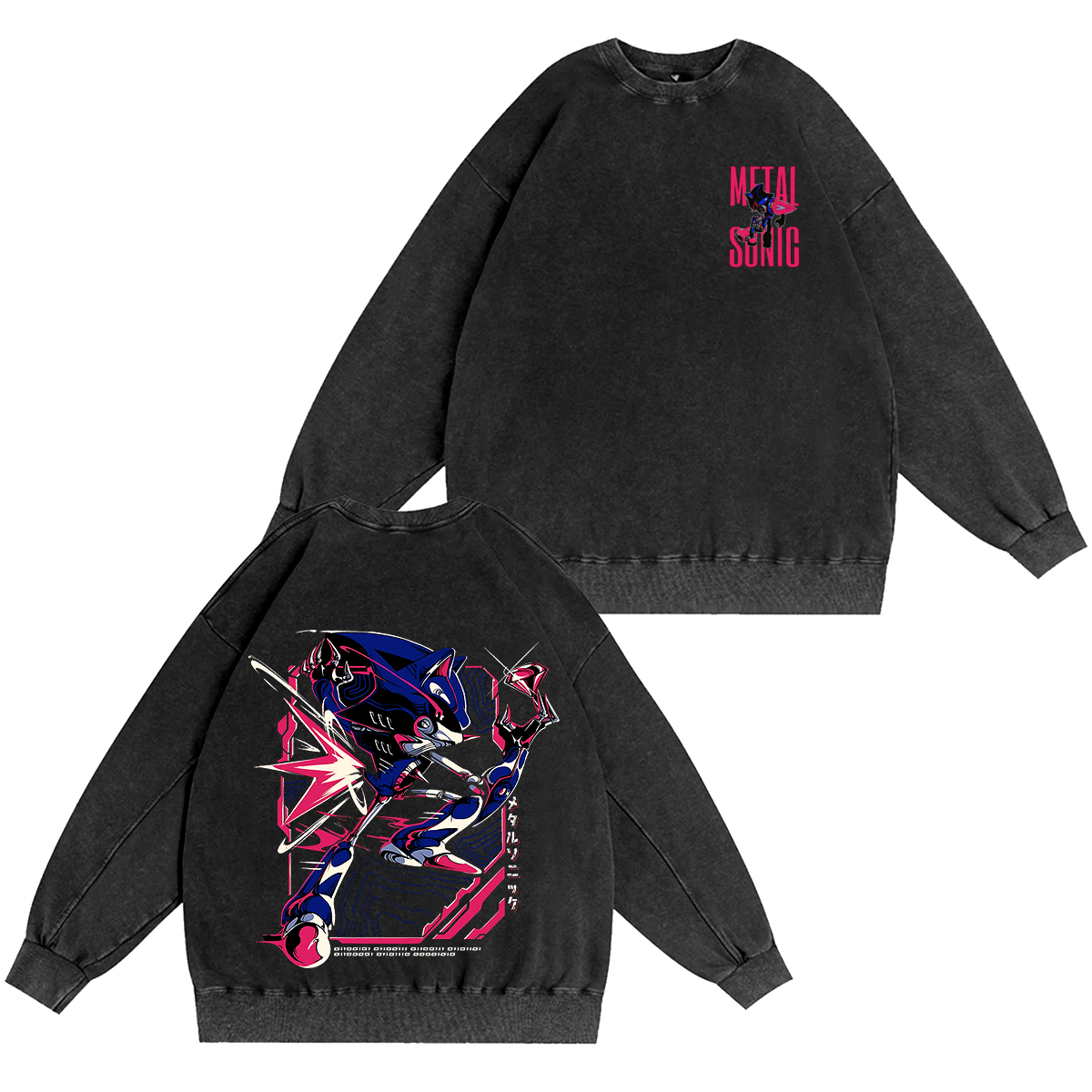 Metal Sonic Oversized T-shirt/Crewneck/Hoodie