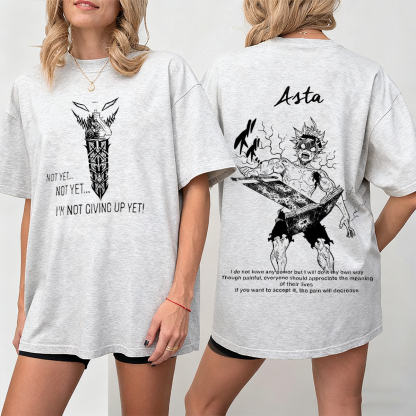 Black Clover Washed T-shirt/Crewneck/Hoodie