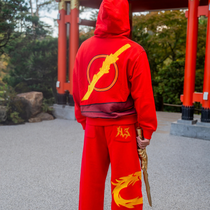 Pre-Order Fire Unisex Zip Up Hoodie