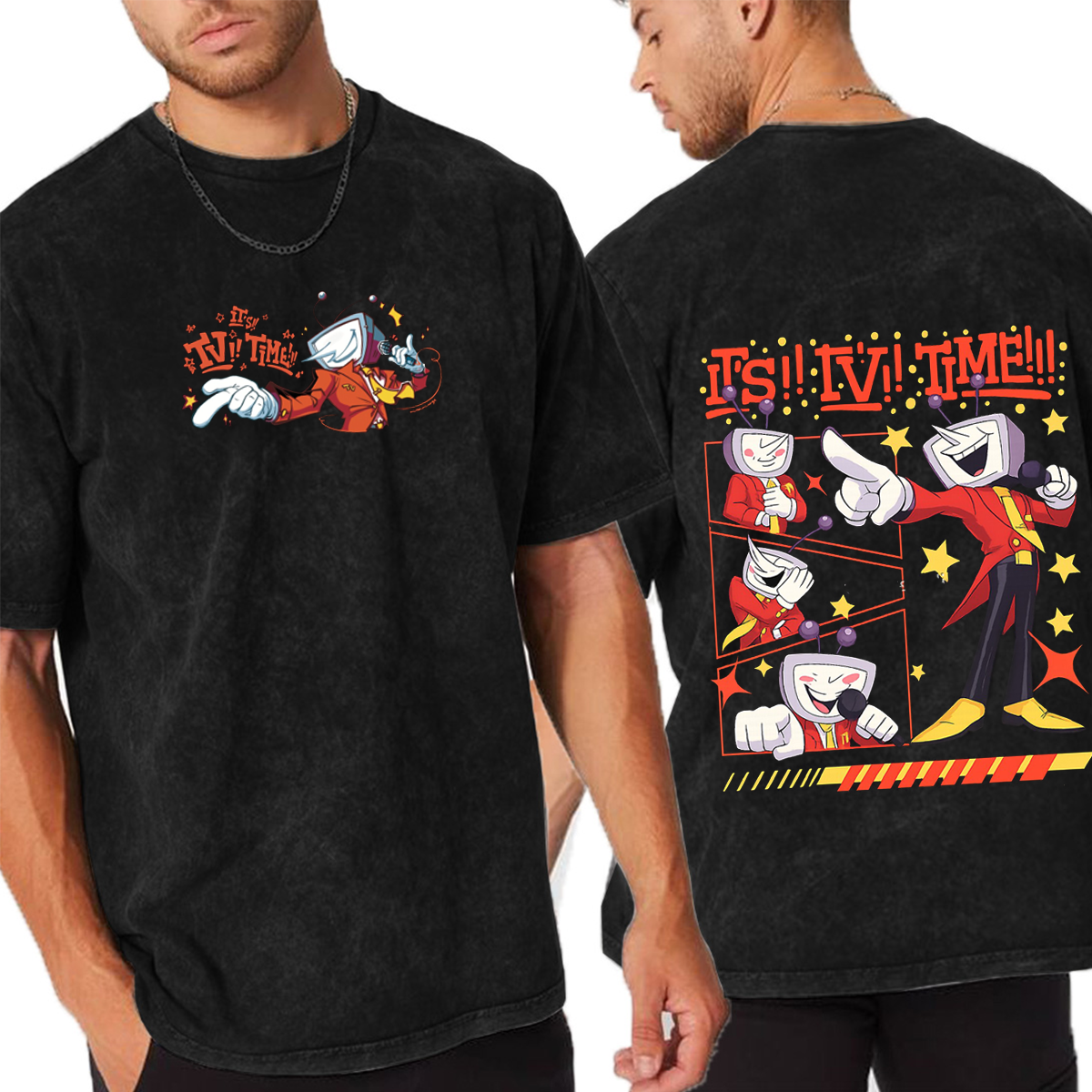 Tenna Deltarune Game Variants  Oversized T-shirt/Crewneck/Hoodie