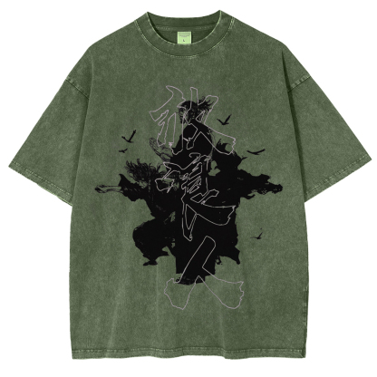 Ronin Swordsmanship Vintage Washed Short