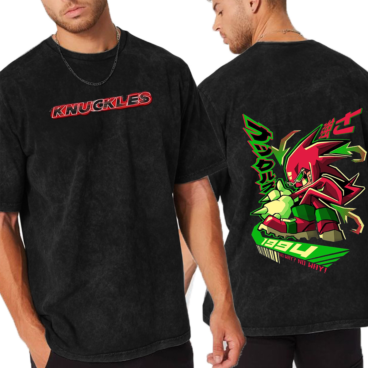 Knuckles the Echidna Variants  Oversized T-shirt/Crewneck/Hoodie