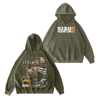 Red Dead Redemption 2 Washed T-shirt/Crewneck/Hoodie