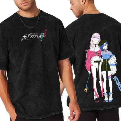DARLING in the FRANXX Washed T-shirt/Crewneck/Hoodie