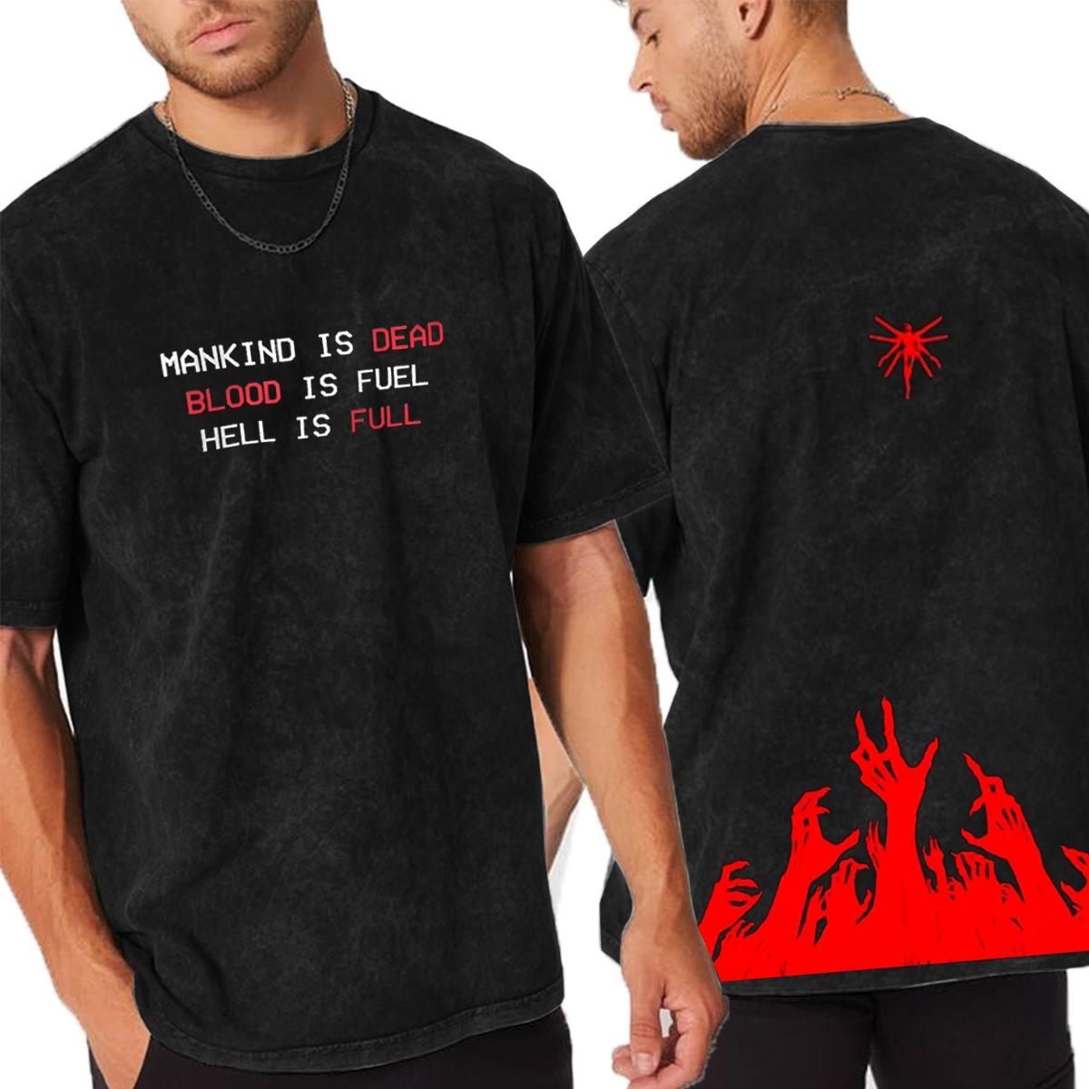 Heaven Pierce Her Vintage Washed T-shirt/Crewneck/Hoodie