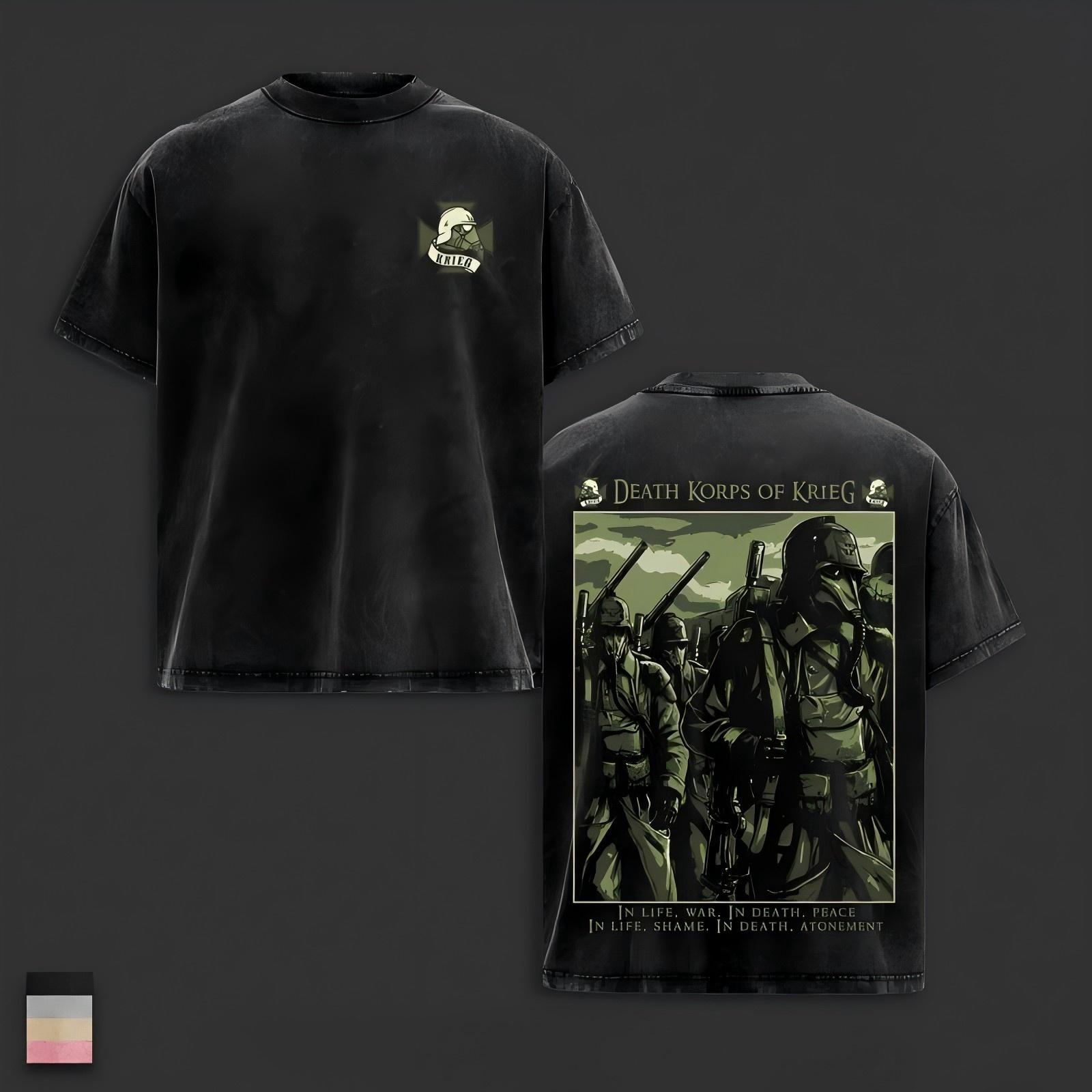 Warhammer 40k Ultramarine Washed T-shirt/Crewneck/Hoodie