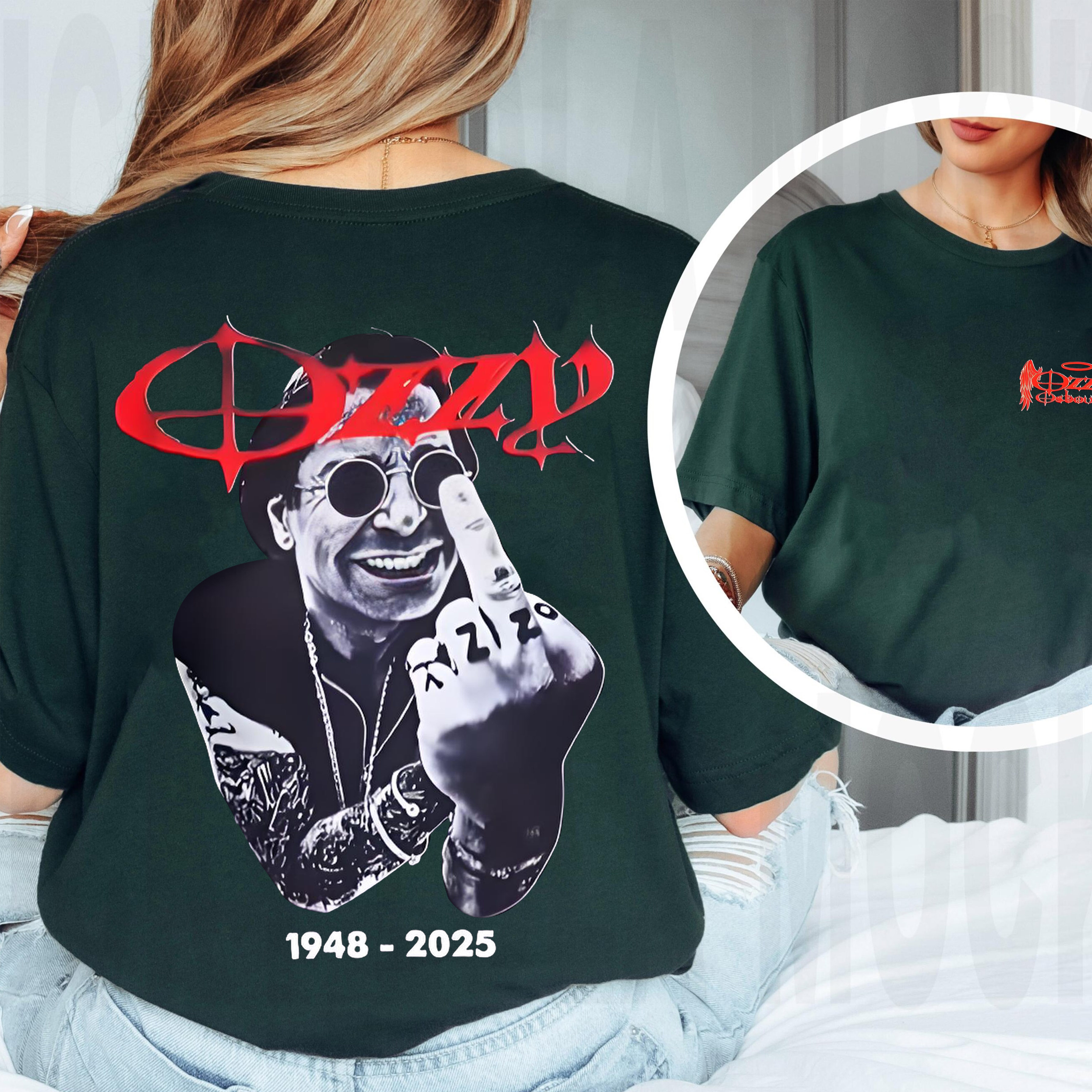 Ozzy Osbourne Singer Heavy Metal Unisex Shirt/Crewneck/Hoodie