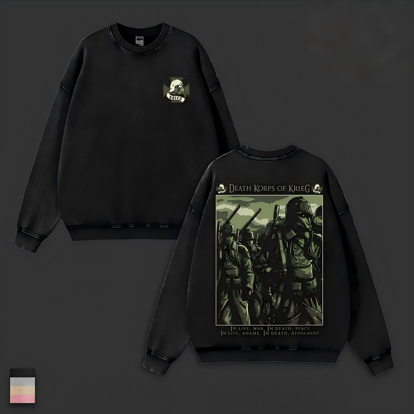 Warhammer 40k Ultramarine Washed T-shirt/Crewneck/Hoodie