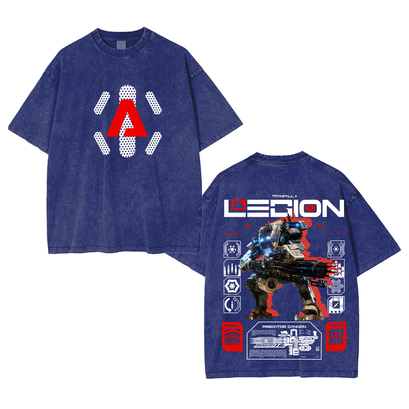 Legion Titanfall  Unisex Washed T-Shirt