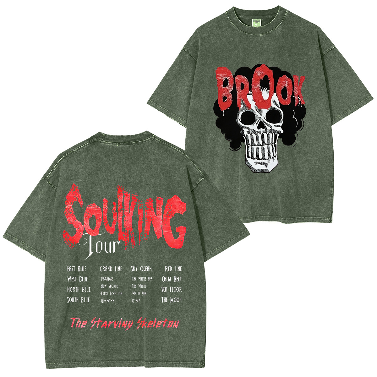 Brook "SoulKing Tour" Oversized T-shirt/Crewneck/Hoodie