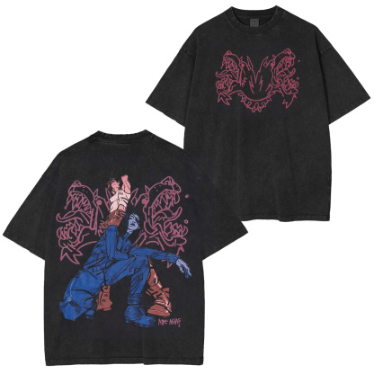 Caitlyn (Arcane) und Vi (Arcane)“ Oversized Washed T-shirt/Crewneck/Hoodie