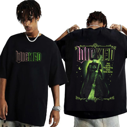 Wicked Elphaba Portrait Women's Oversized Washed T-shirt/Crewneck/Hoodie