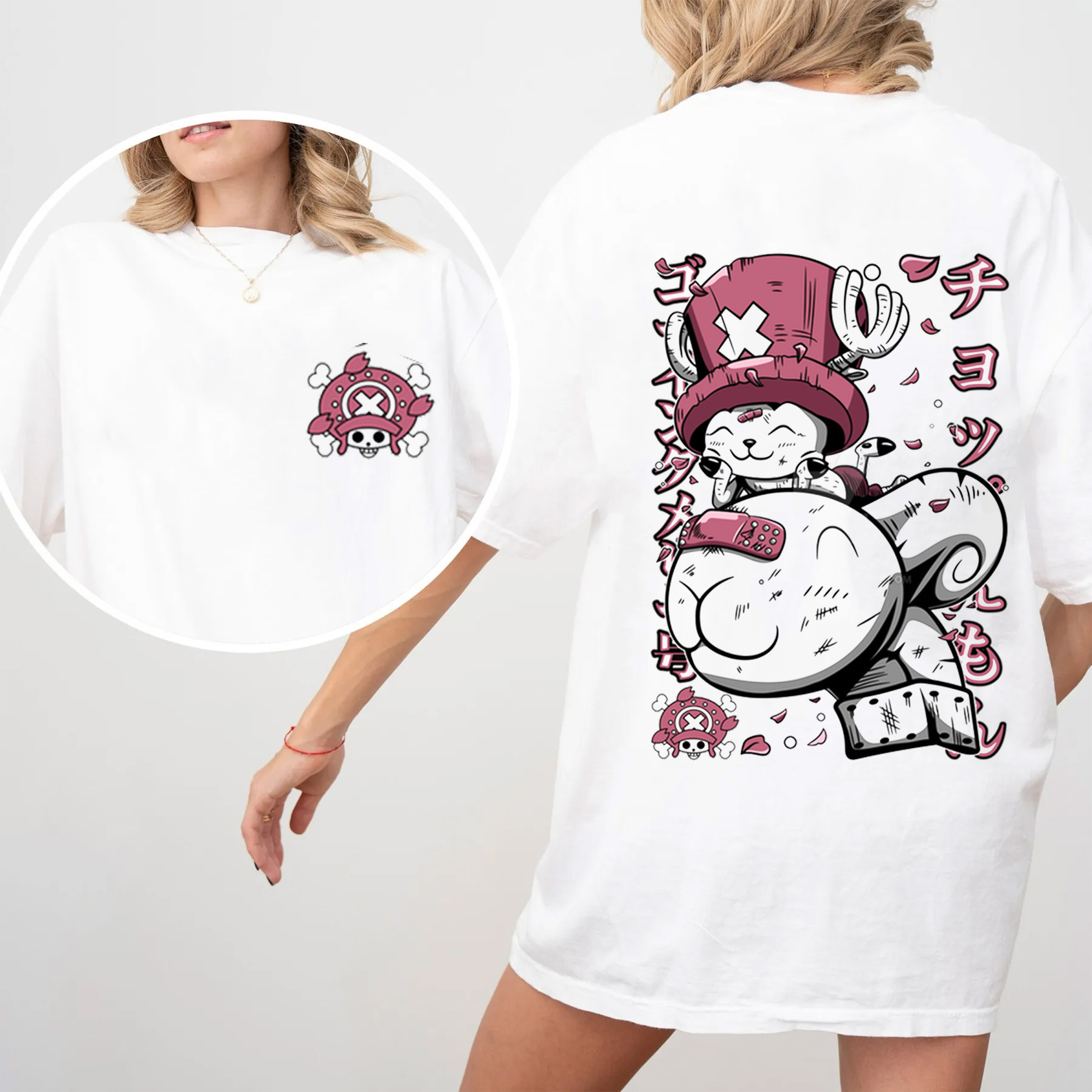 One Piece Tony Tony Chopper Vintage Washed T-shirt/Crewneck/Hoodie