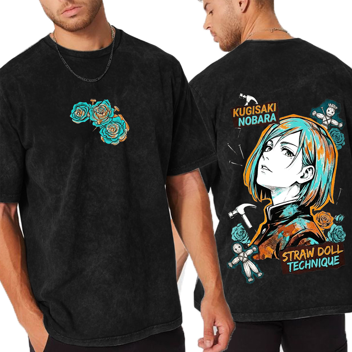 Nobara Kugisaki Jujutsu Kaisen Unisex Washed T-Shirt