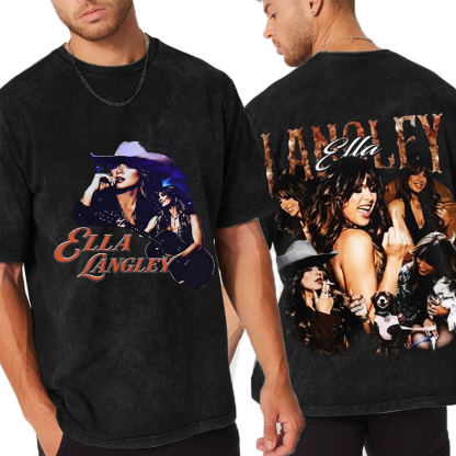Ella Langley Unisex Washed T-Shirt
