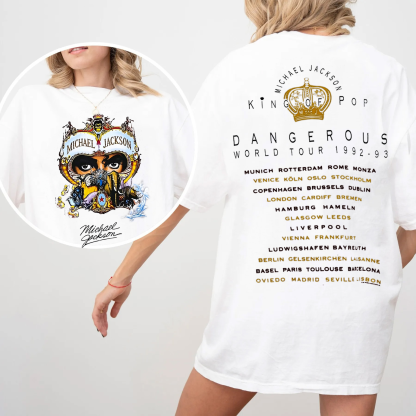 Michael Jackson Vintage Washed T-shirt/Crewneck/Hoodie